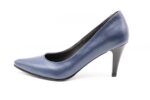 Pantofi femei, piele naturala, BRA103BLU Femei